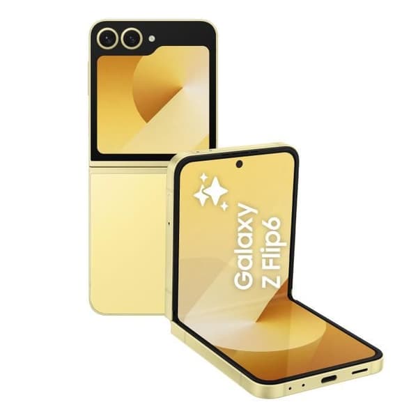 Samsung Galaxy Z Flip6 Smartphone 256 GB Gul Gul