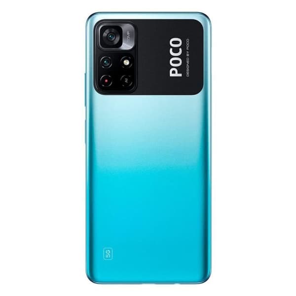XIAOMI POCO M4 Pro 6+128Go Blå 5G NFC Telefon Dimensity 810 5000mAh Trippel Kamera 50MP 90Hz 6.6 Tum FHD + DotDisplay