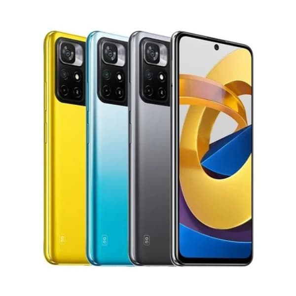 XIAOMI POCO M4 Pro 6+128Go Blå 5G NFC Telefon Dimensity 810 5000mAh Trippel Kamera 50MP 90Hz 6.6 Tum FHD + DotDisplay