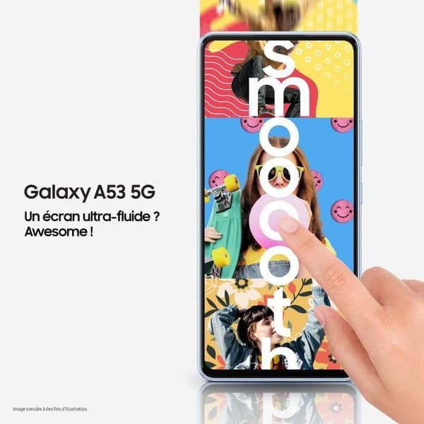 SAMSUNG Galaxy A53 128GB 5G Vit