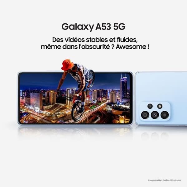 SAMSUNG Galaxy A53 128GB 5G Vit
