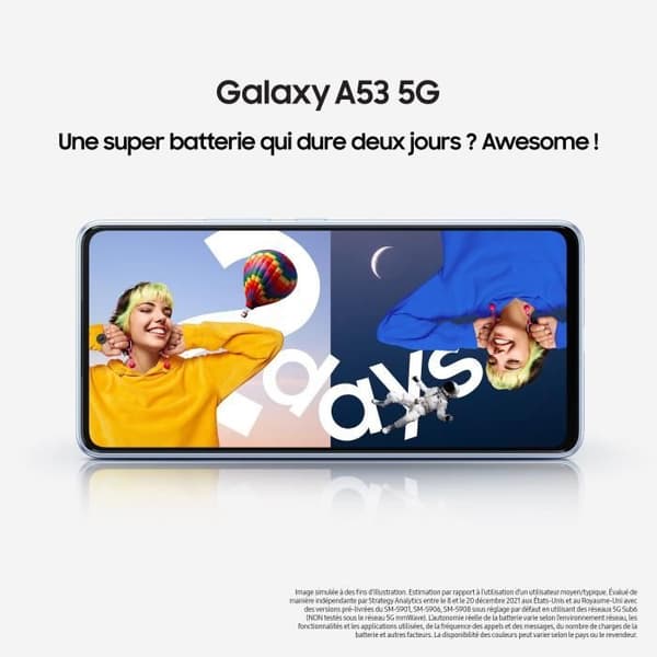 SAMSUNG Galaxy A53 128GB 5G Vit