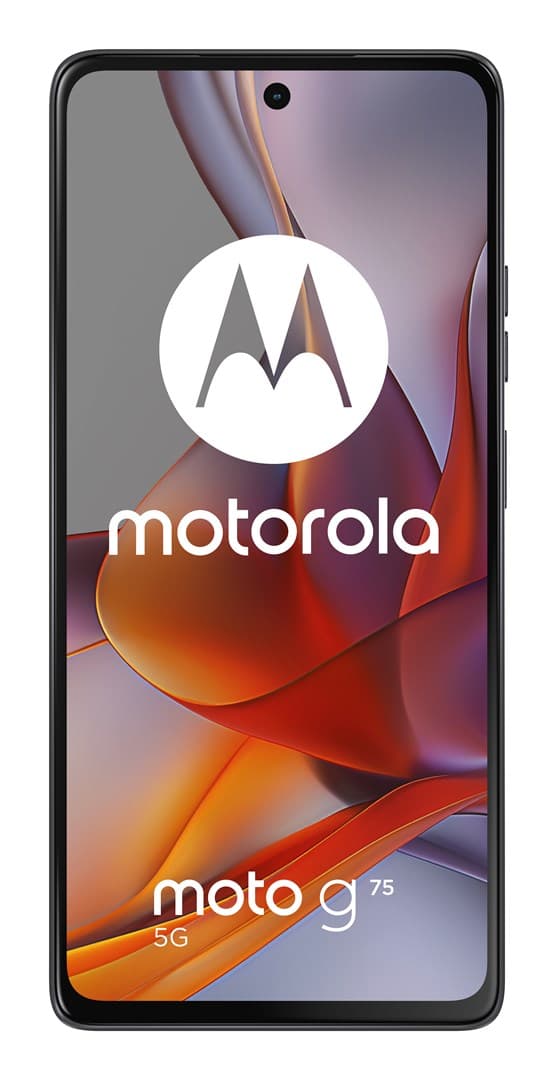 Motorola Moto G75 5G -älypuhelin, 17,2 cm (6,78"), hybridi, kaksois-SIM, Android 14, USB Type-C, 8 Gt, 256 Gt, 5000 mAh, harmaa