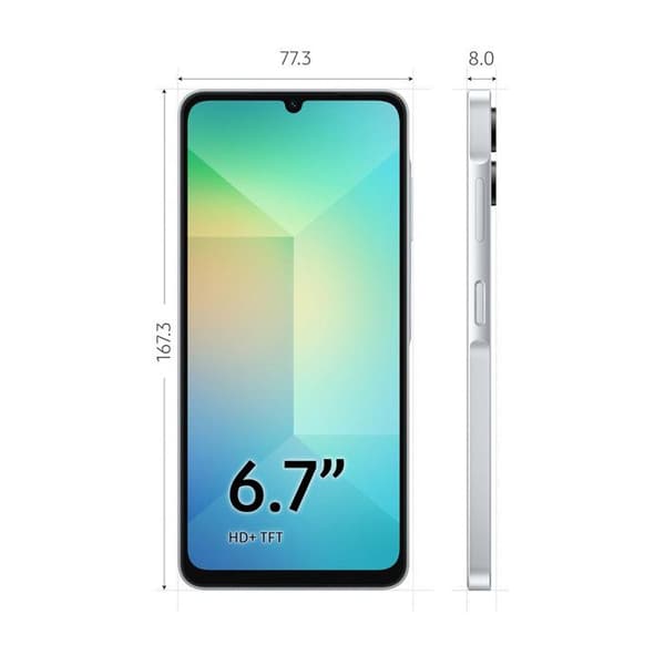 Samsung Galaxy A06 4GB+64GB Ljusblå