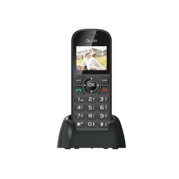 Qubo Senior D-1803 Noir / Mobil 1.77'' Svart