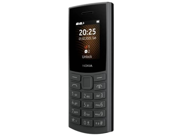 Nokia 105 4G 2nd Edition (2024) 4G Funktionstelefon Dual SIM 1.8″ – Svart