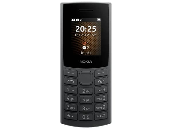 Nokia 105 4G 2nd Edition (2024) 4G Funktionstelefon Dual SIM 1.8″ – Svart