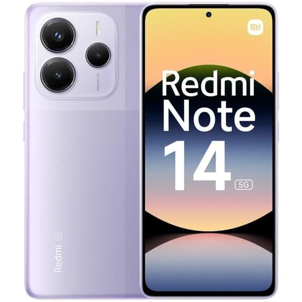 XIAOMI - Redmi Note 14 5G - 8 Go + 256 Go - Lavendel Lila lavendel, Lila