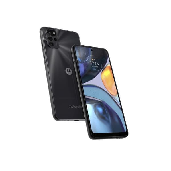 MOTOROLA Moto G22 128GB CosmicBlack PATW0011ES Sort