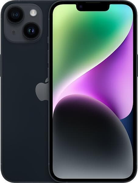 Apple iPhone 14 128 GB Svart - Europeisk version - Heltny Svart