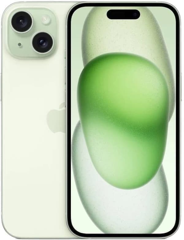 Apple iPhone 15 128 GB Grön - Europeisk version - Heltny -Upplåst - oaktiverad Grön