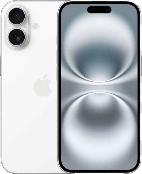 iPhone 16 128 GB Vit - Europeisk version - Heltny -Upplåst - oaktiverad Vit
