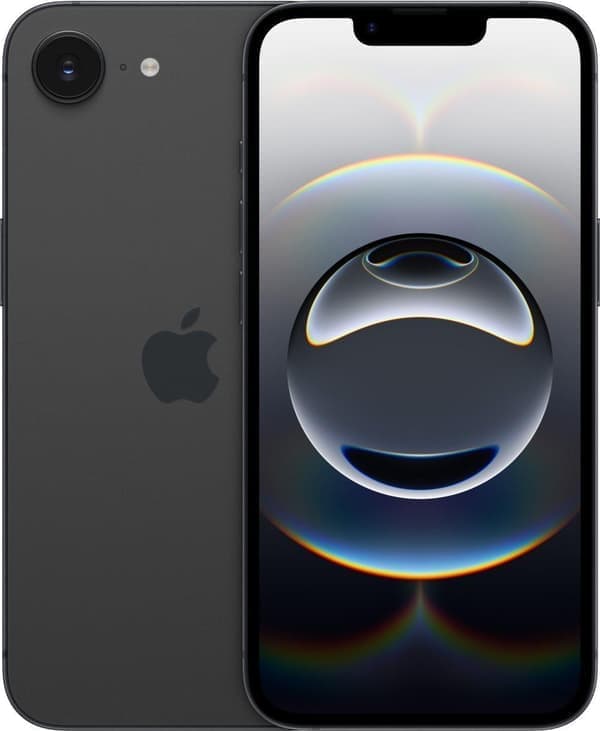 Apple iPhone 16e 256GB Svart - Europeisk version - Heltny -Upplåst - oaktiverad Svart