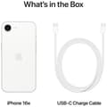 Miniatyrbild 5 av 5: Apple iPhone 16e 256GB Vit - Europeisk version - Heltny -Upplåst - oaktiverad