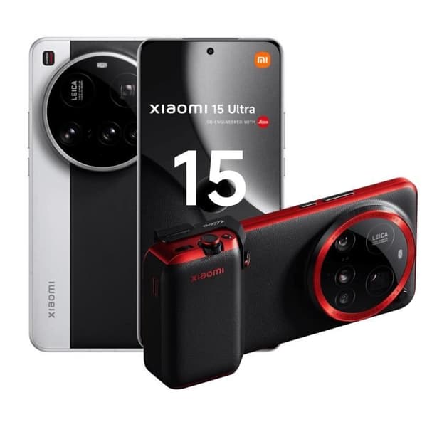 Xiaomi 15 Ultra 5G 16 GB/512 GB Silver (Silver Chrome) Dubbel SIM + Fotokit Svart, Silver