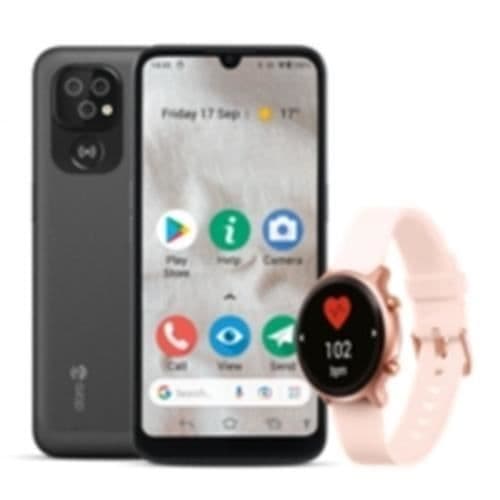 Smartphone 8100 32GB Grå och Klocka Rosa - Märke - Modell - Dual SIM - Nano SIM