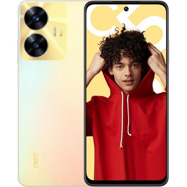 Realme C55 8GB Ram 256GB Guld Full Sun Rain SuperVOOC 33W Helio G88 A.I. 64 MP Guld