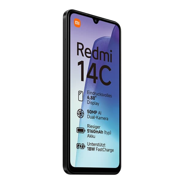 XIAOMI 14C 8GB RAM 256GB storage Black MZB0HQJEU