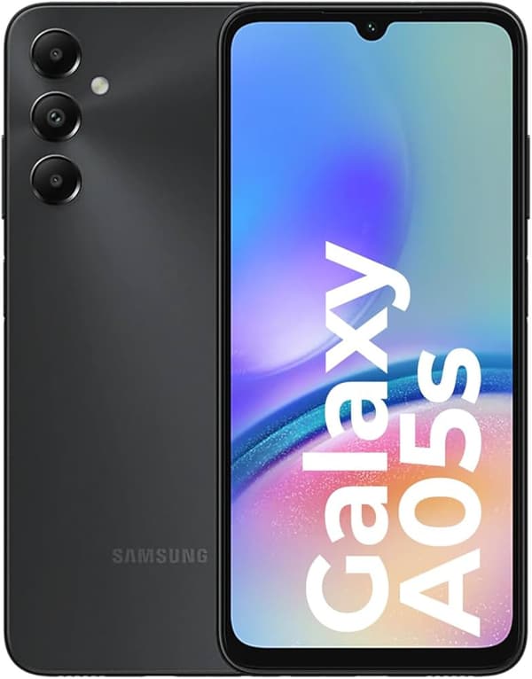 SAMSUNG Galaxy A05S 4GB RAM 64GB opslag Zwart SM-A057GZKUEUB Sort