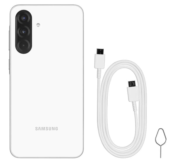 Samsung Galaxy A36 (A366) 5G DS. 8/256GB Hvid
