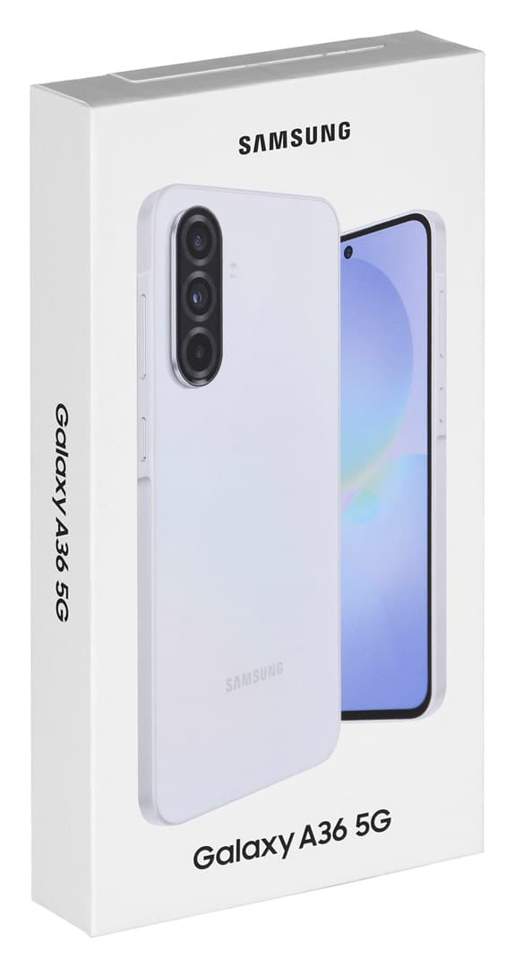 Samsung Galaxy A36 (A366) 5G DS. 8/256GB Hvid