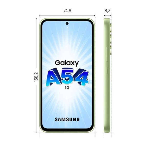 SAMSUNG Galaxy A54 5G Lime 128 GB