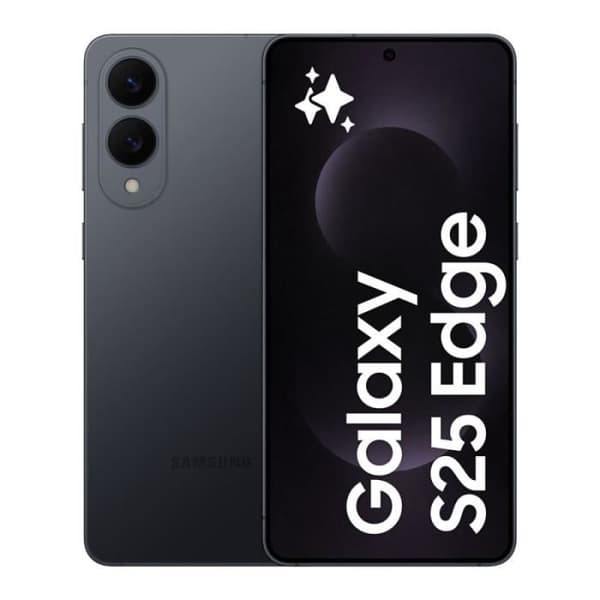 Smartphone Samsung Galaxy S25 Edge 6,7 5G Nano SIM 512 Go Svart Titan Svart