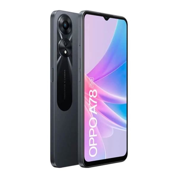 Oppo A78 5G 8 Go/128 Go Svart (Glowing Black) Dubbelt SIM CPH2483