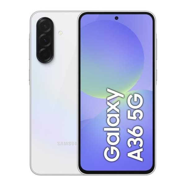 SAMSUNG Galaxy A36 5G Smartphone 256 GB Vit Vit