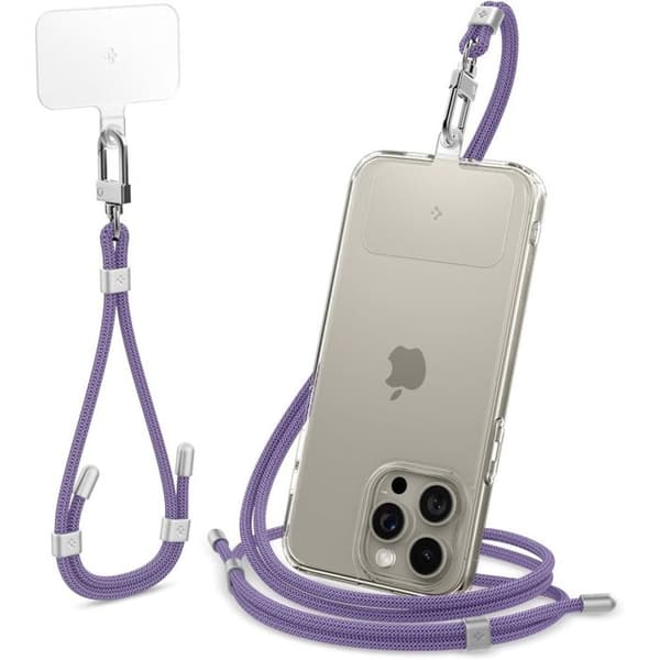 Snur för Smartphone, 220 - 790mm - Spigen - Djup Lila