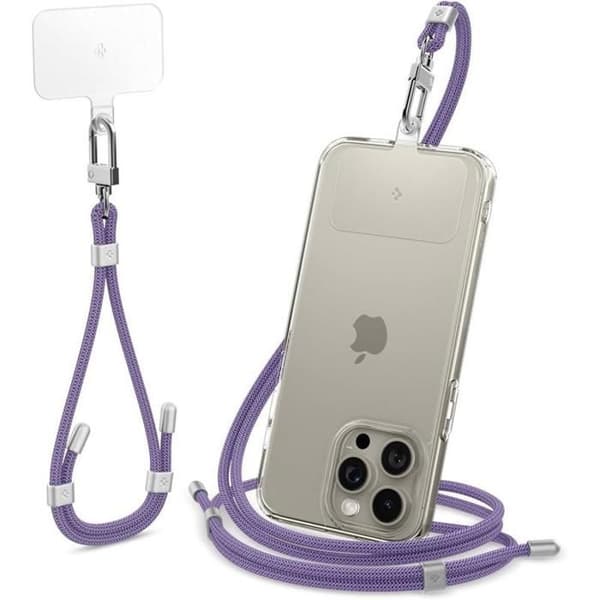 Snur för Smartphone, 220 - 790mm - Spigen - Djup Lila