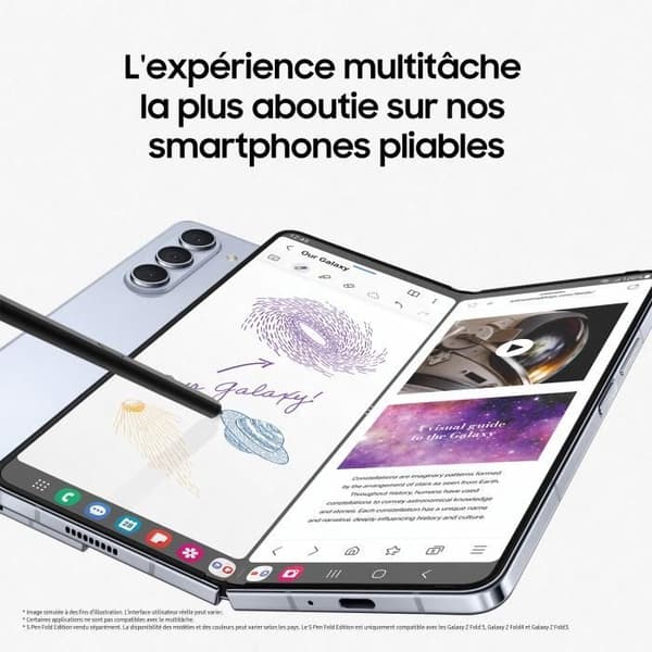 SAMSUNG Galaxy Z Fold5 256GB kräm