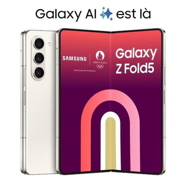 SAMSUNG Galaxy Z Fold5 256GB kräm