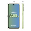 Miniatyrbild 3 av 6: Samsung Galaxy A05s Smartphone 64 GB Lime