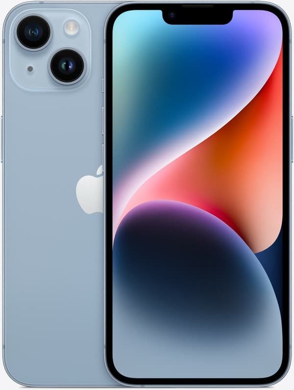 APPLE iPhone 14 Blue 128GB 5G MPVN3QN/A Blå