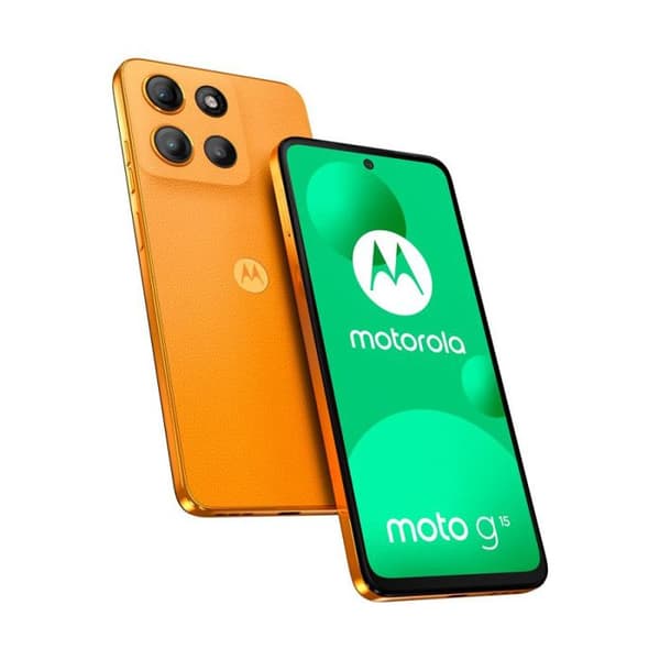 Smartphone Motorola Moto G15 6,72 Dubbel SIM 128 Go Orange mandarin