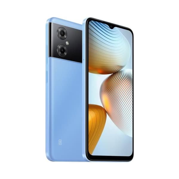 POCO M4 5G Cool Blue 4G+ 64G MediaTek Dimensity 700 5G Blå