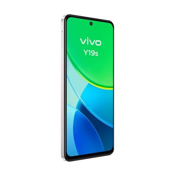 Vivo Y19s 4G 6 GB/128 GB Argent (Pärlsilver) Dubbel SIM