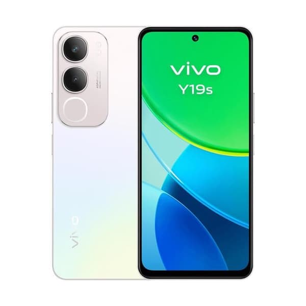 Vivo Y19s 4G 6 GB/128 GB Argent (Pärlsilver) Dubbel SIM Pärlemorfärgad, Silver