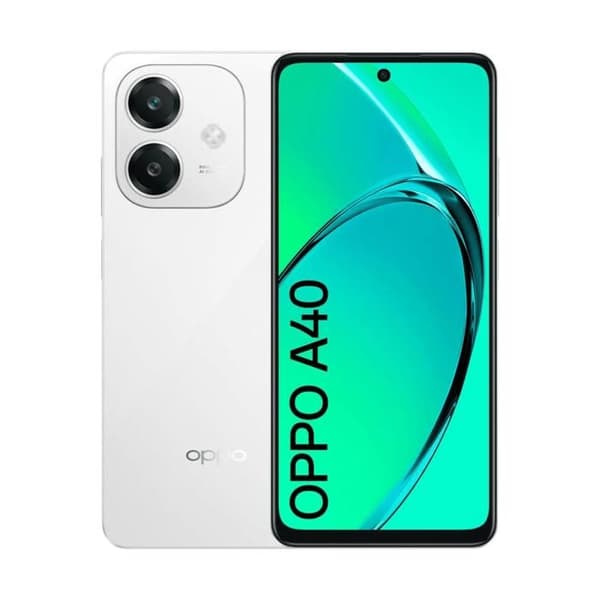 Oppo A40 4G 6GB/128GB Vit (Starlight White) Dual SIM Vit