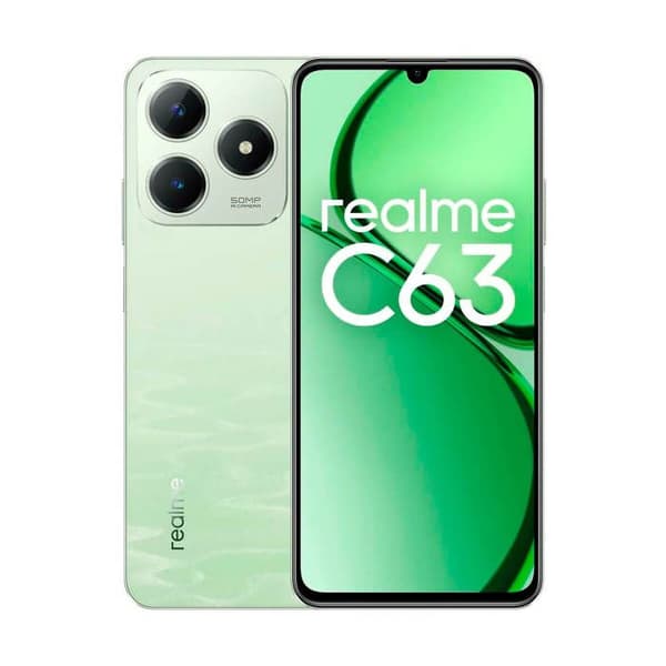 Realme C63 8GB/256GB Grön (Jade Green) Dual SIM