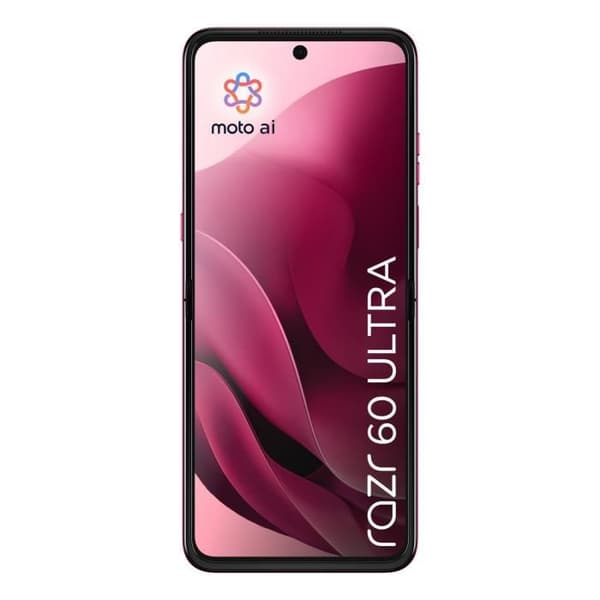 Motorola razr 60 ultra Smartphone Fällbar 5G 512GB Rosa Android 15 Dubbel SIM