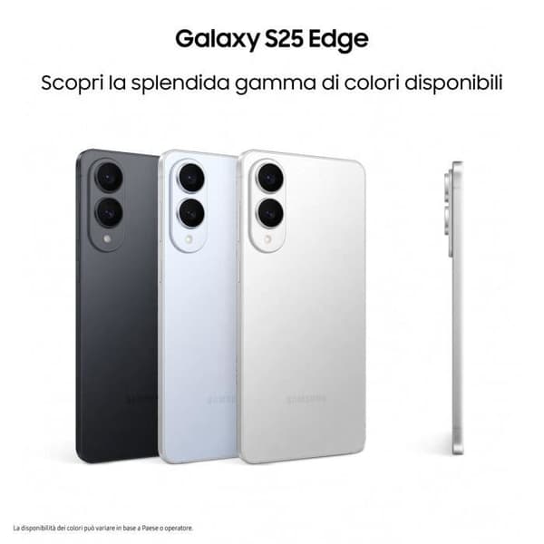 Samsung Galaxy S25 Edge Smartphone 6,7" QHD 200MP 12GB RAM 512GB 5G