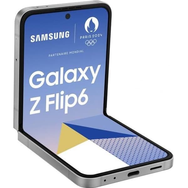 Samsung Galaxy Z Flip6 Smartphone 256 GB Grå Silver