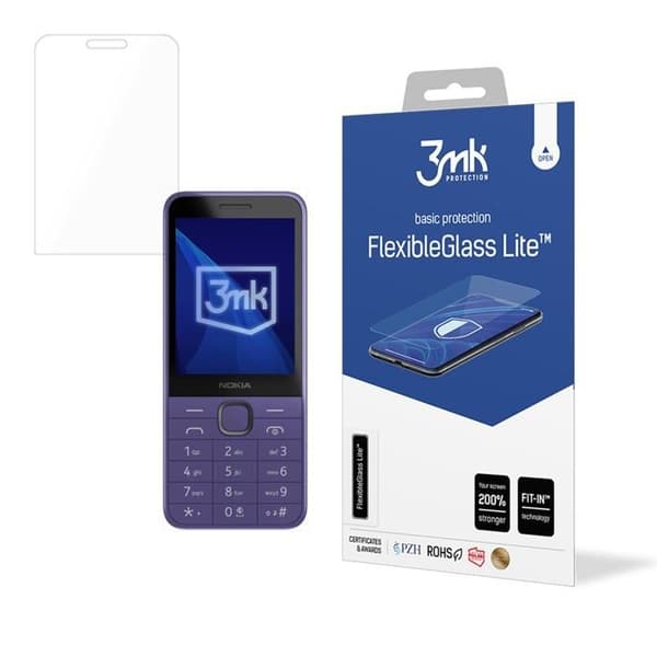 Nokia 235 4G / 215 4G (2024) - Flexibelt Glas 3MK Lite