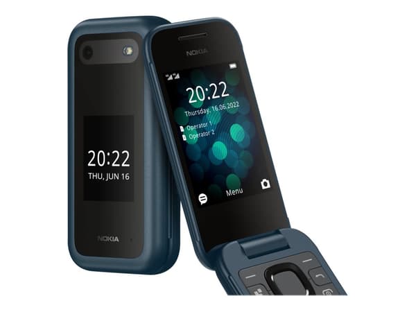 Nokia 2660 2.8″ – Klassisk Funktionstelefon – Blå