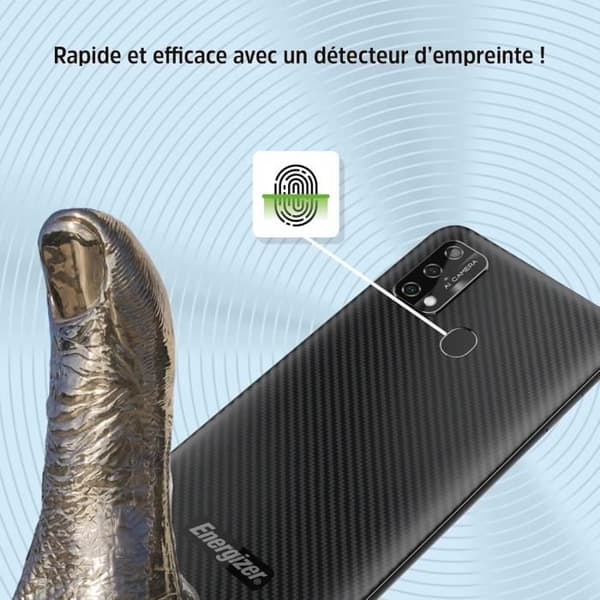 Smartphone Energizer U683S 6.8'' 4G Batteri på 4900mAh