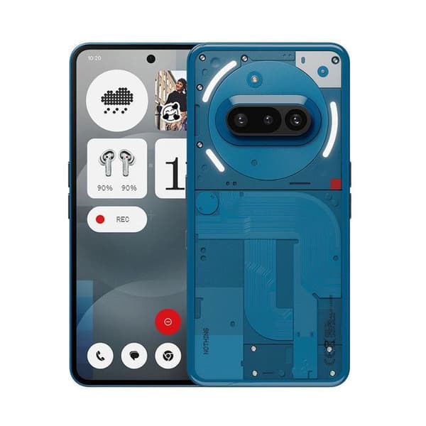 Smartphone Nothing Phone (3a) 5G 12GB 256GB Blå Dual SIM Snapdragon™ 7s Gen 3