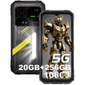 Miniatyrbild 1 av 6: HOTWAV Hyper 7 Mobiltelefon Ouppbruten 5G - 20Go+256Go, 10800mAh 6.6"FHD+ 120Hz 64MP 280LM Campinglampa, Android 14 NFC, Gul