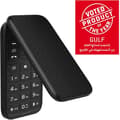 Miniatyrbild 1 av 4: Klapptelefon E282SC - 4G LTE - Batteri 1400 mAh - Dubbel Nano SIM - 3 års garanti - Svart - O låst - Kamera 2MP